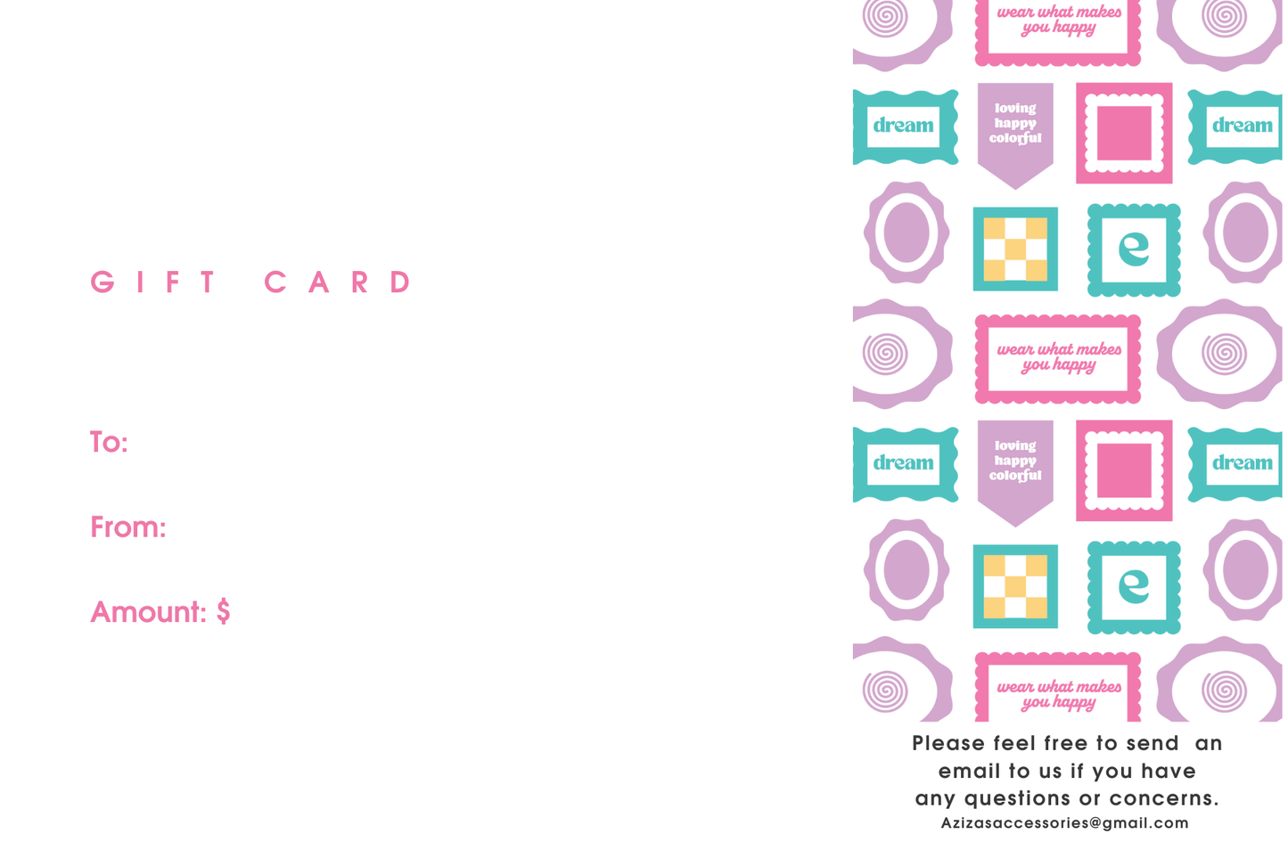 Enissh by Aziza Gift Card