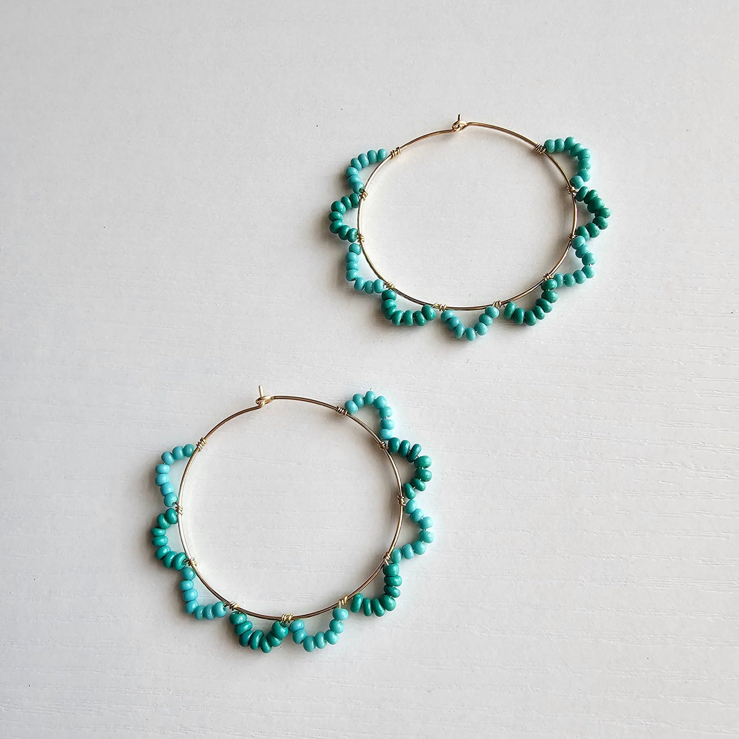 Waves Hoop earings