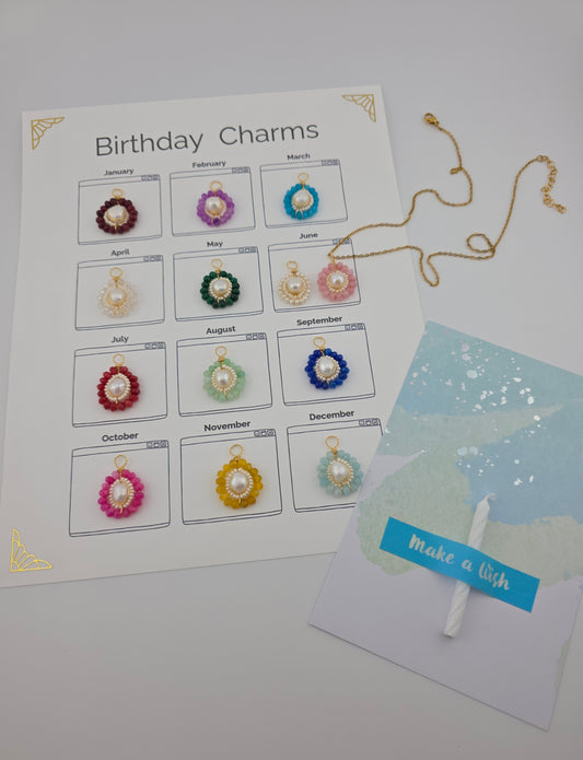 Birthday Charm Necklace