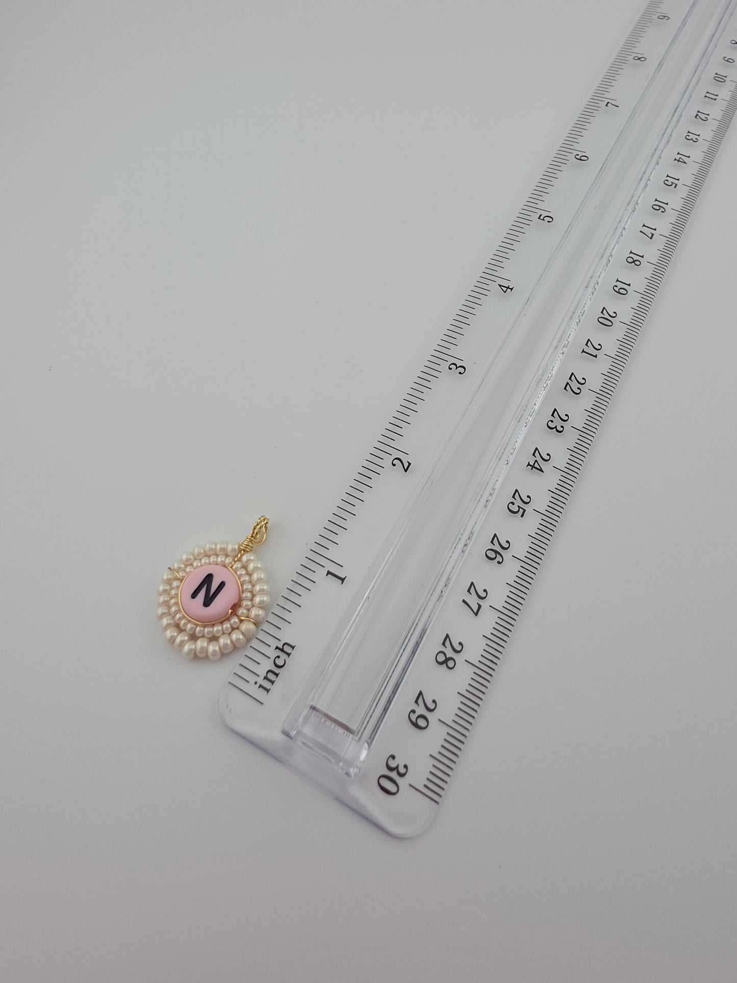 Colorful Letters Charm Necklace