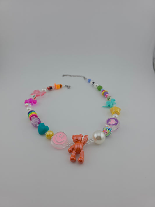 Happy vibes Chunky necklace