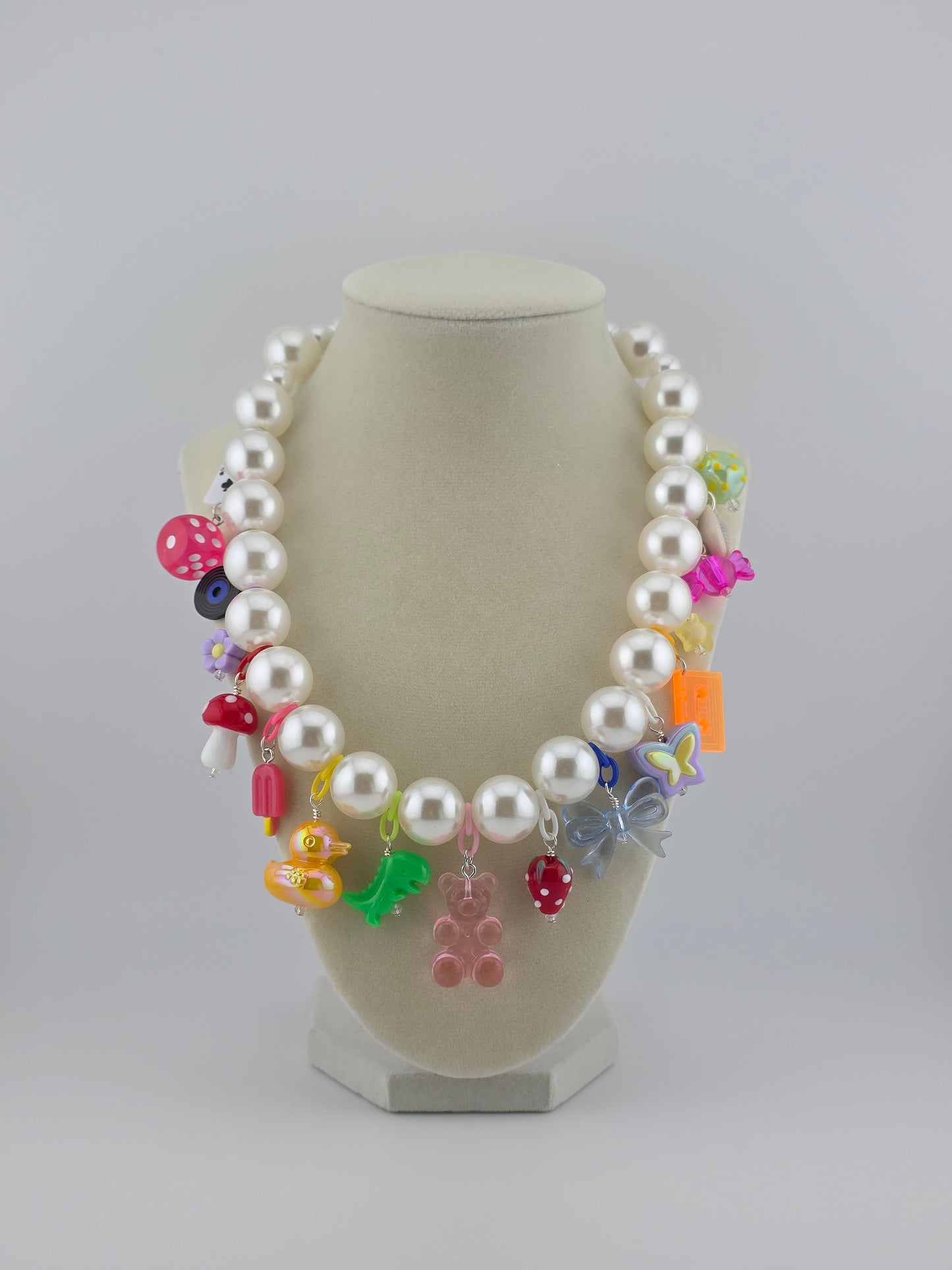 Chunky Pearls + Charms