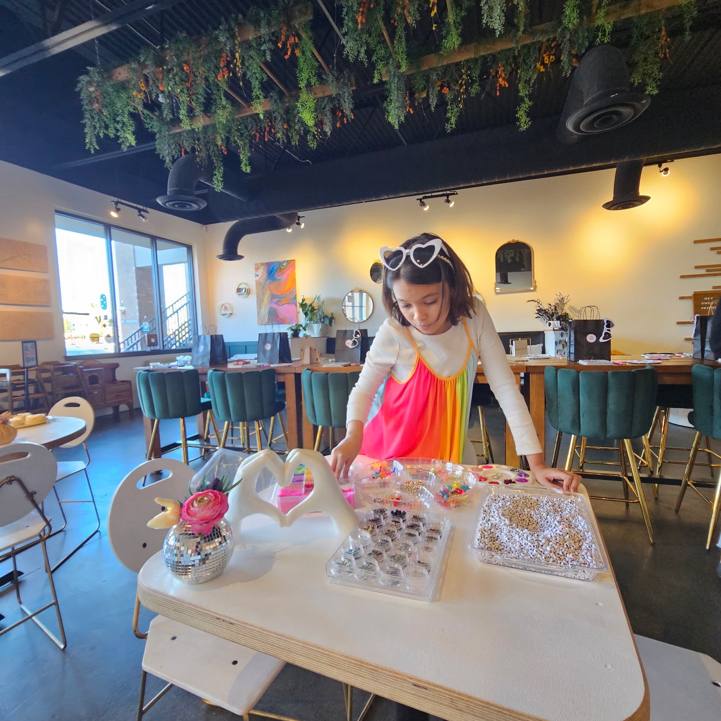 Jewelry workshop #2 at Sweet Friends Bakery