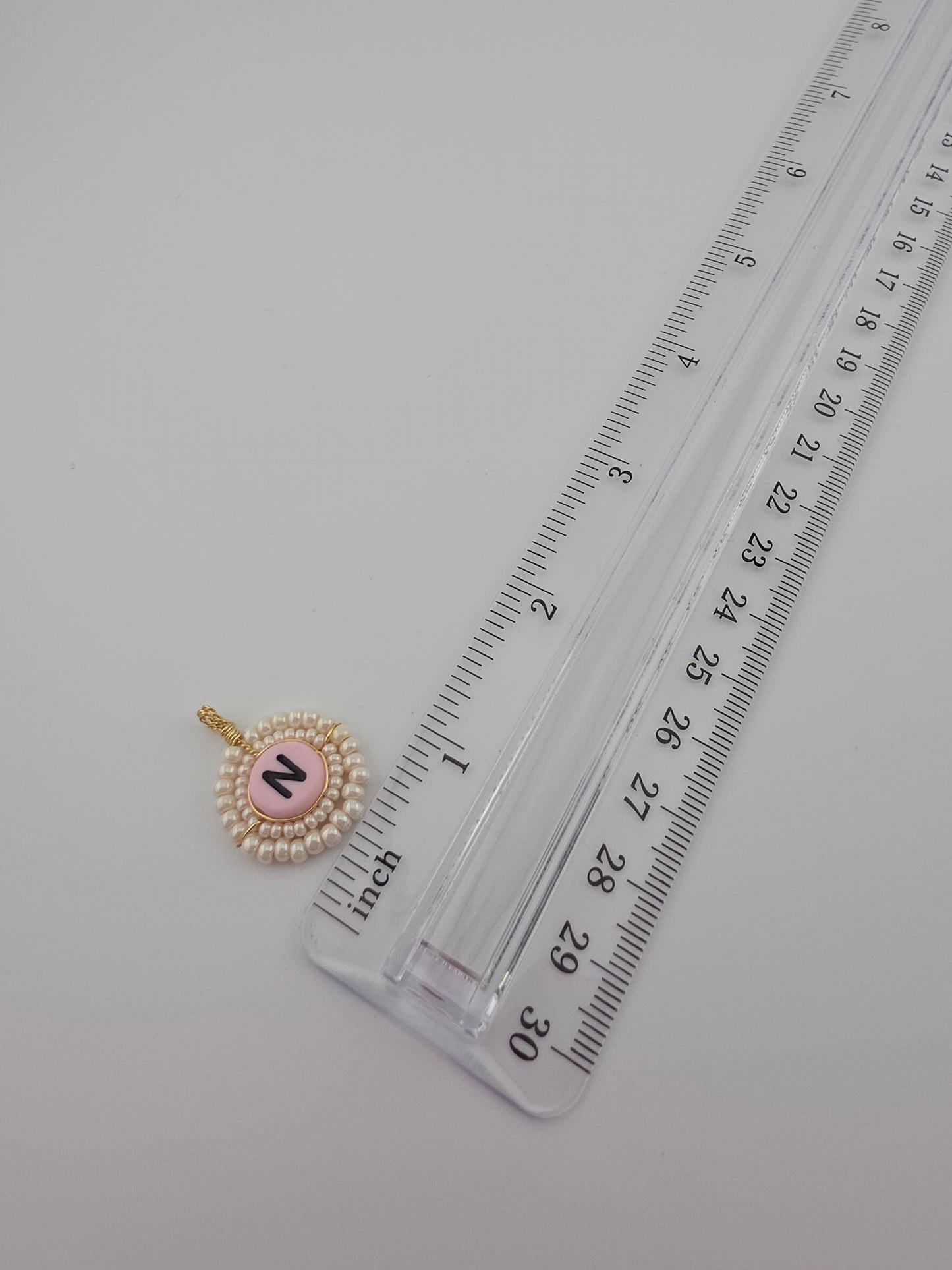 Colorful Letters Charm Necklace