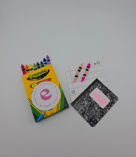 Crayon Charm Necklace-Teachers  Collection