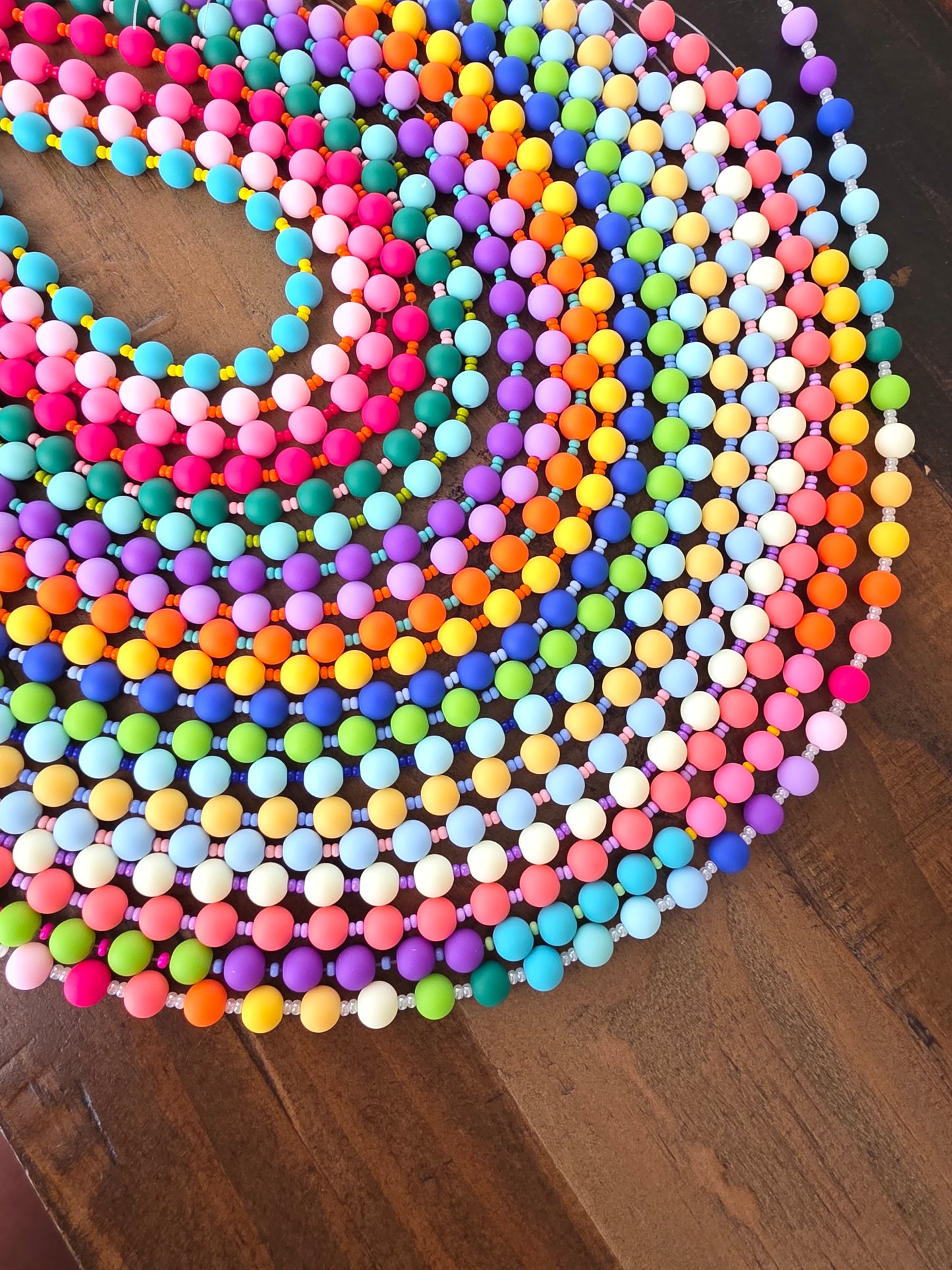 Color Blocking Necklaces